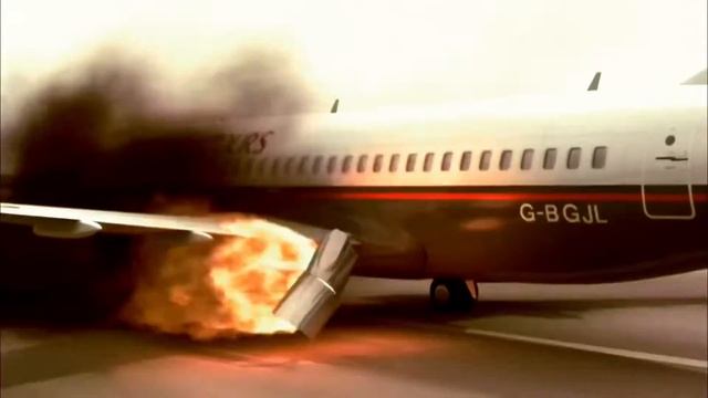 British Airtours Flight 328 - Crash Animation смотреть онлайн