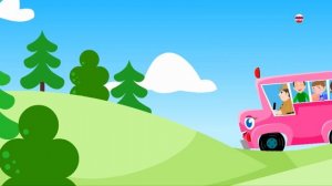 Колеса на автобусе | Детские рифмы для детей | Песни для детей | The Wheels On The Bus In Russian