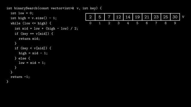 Iterative binary search in action (C++) смотреть онлайн