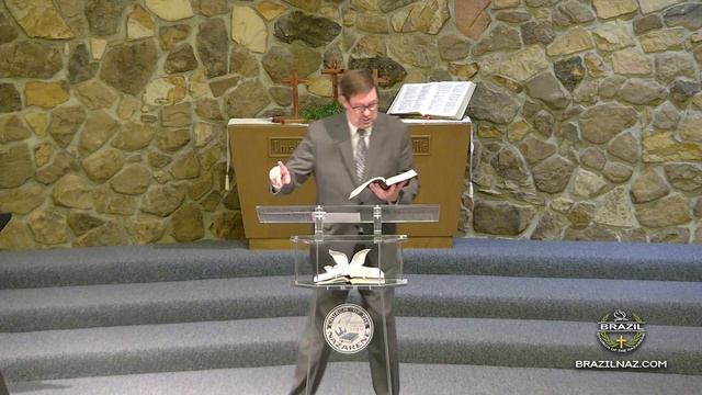 "The Sacrificial Savior" - May 30, 2021 - Pastor Marlin Betts - BrazilNaz Sermon смотреть онлайн