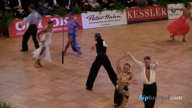 Valentin Voronov - Alina Imrekova, GOC 2010 Stuttgart, IDSF grand slam latin, 6.round - paso doble смотреть онлайн