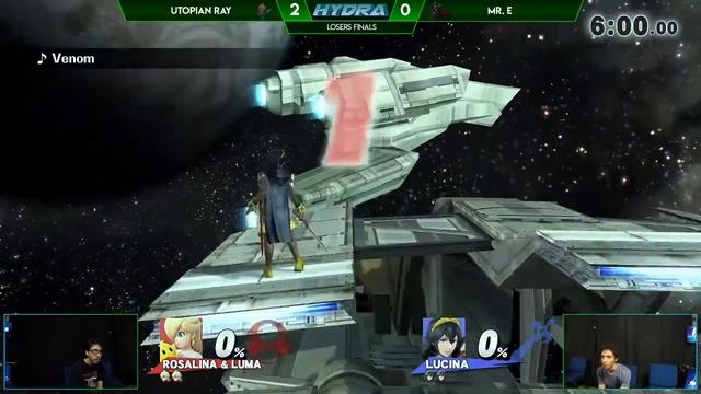 HYDRA Singles Utopian Ray (Rosalina) vs Mr. E (Lucina) Losers Finals смотреть онлайн