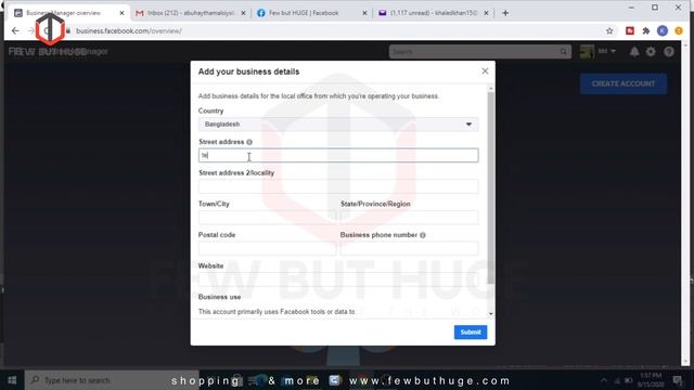 How To Create Facebook Business Manager Account Step By Step | Fb Beta Version | Bangla Tutorial