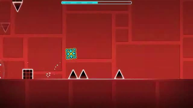 Geometry Dash. Дед играет. Приключения Геометрии. Игра. Прохождение. Уровень 4. смотреть онлайн