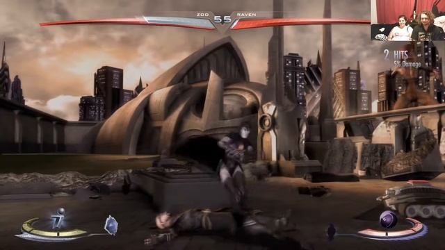 Kate & Satan - Injustice: Zod vs Raven смотреть онлайн