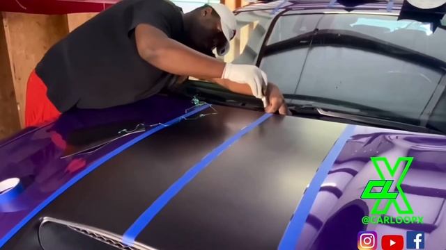 Watch Us Put Stripes On This 2018 SRT Scat Pack dodge charger смотреть онлайн