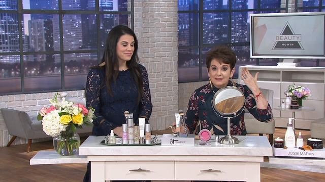 IT Cosmetics Full Coverage Physical SPF 50 CC Cream with Plush Brush on QVC смотреть онлайн