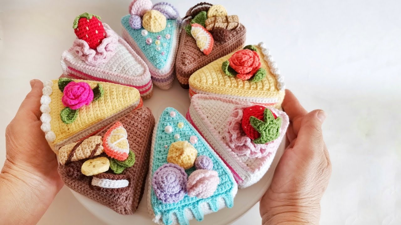 Торт крючком. Основа. Cake crochet pattern смотреть онлайн