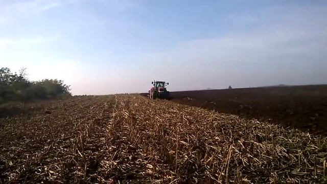 2015 Szántás Case Ih Puma 170 & Lemken Variopal 7 смотреть онлайн