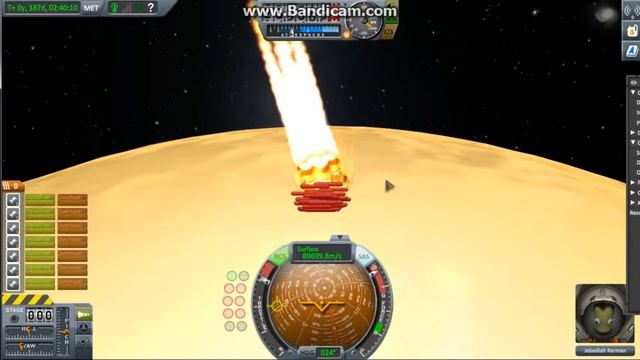 ПОЛЁТ НА СОЛНЦЕ В ИГРЕ KSP смотреть онлайн