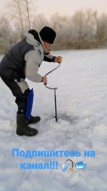 Очень толстый лёд!!!🎣 #shorts #youtube #youtubeshorts #рыбалка #окунь #fishing #судак #щука #zander смотреть онлайн