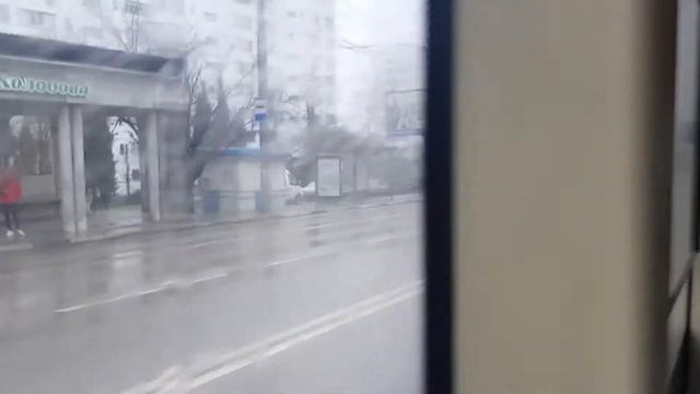 Севастопольский Троллейбус на тролза мегополес С ЦУМ до Камышовая бухта 1 января 2022г. смотреть онлайн
