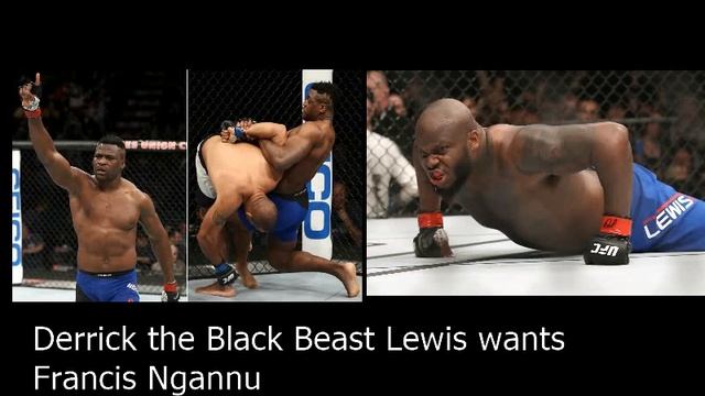 Derrick Lewis wants Francis Ngannu смотреть онлайн