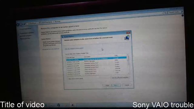 Sony VAIO trouble смотреть онлайн
