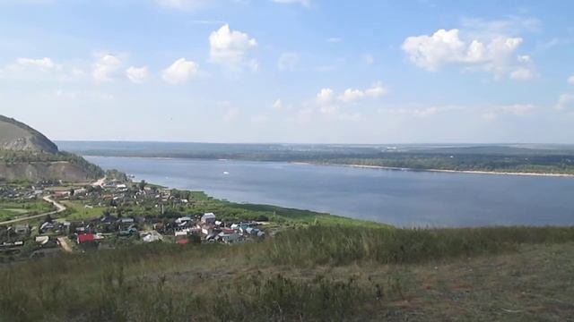 Поэт Семён Краснов. Монастырская гора в Жигулях.