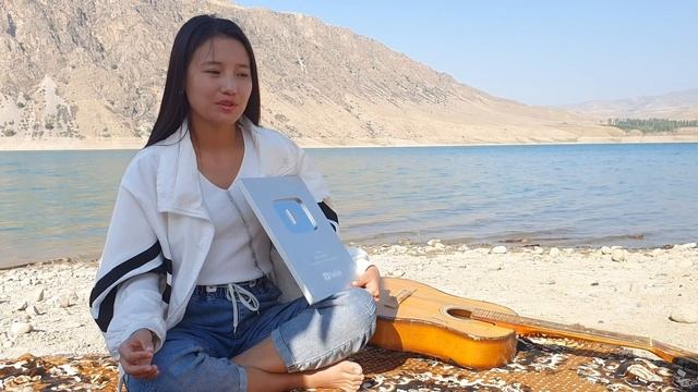 НурЧолпон - ПОЛУЧИЛА СЕРЕБРЯНУЮ КНОПКУ YouTube ! смотреть онлайн