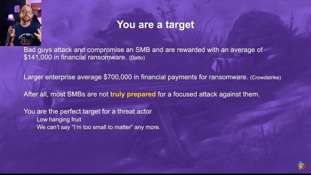 Why Cyber Threats Matter for Small and Midsize Business -- And what you need to do about it!