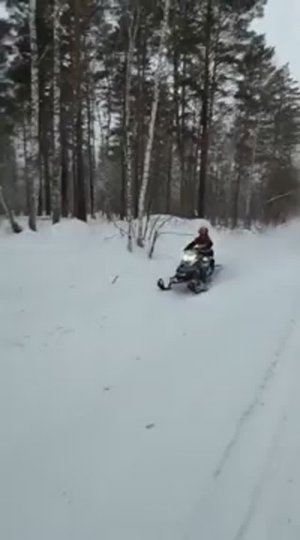 Покатушки на горных снегоходах BRP Summit 800