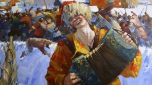 Русская народная песня - "А мы масленицу дожидались!"