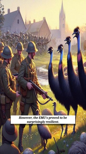 The Great Emu War - The war that a country lost to birds #history #curiosities #story смотреть онлайн