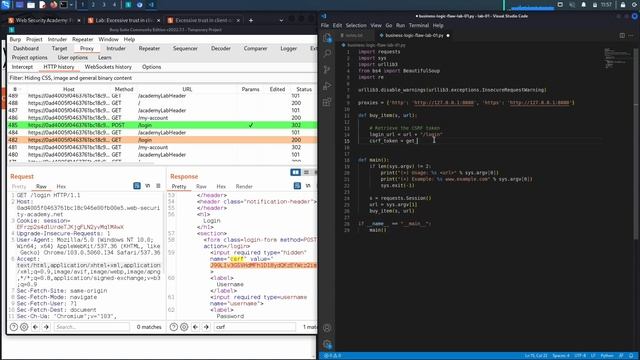 02. Lab 1 - Excessive trust in client-side controls смотреть онлайн