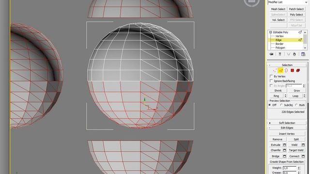 3dsMax уроки на русском 18 (Варианты сглаживания) смотреть онлайн