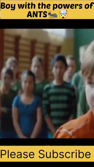Boy With ant's power #shorts #movieexplained смотреть онлайн