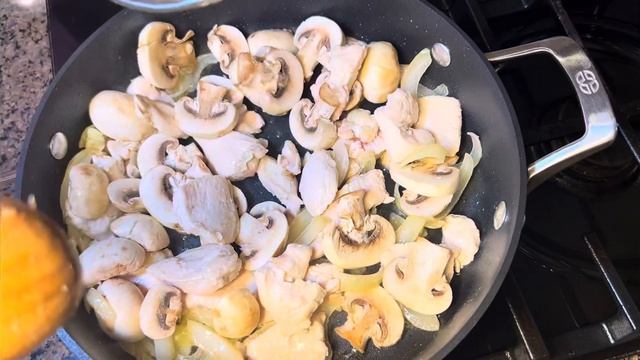 SAUTÉED GREEN BEANS RECIPE With Mushrooms And Chicken ||  #greenbeans