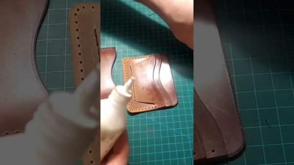 изготовление картхолдера вручную