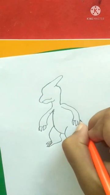 #how to draw #chameleon# Pokemon #shorts смотреть онлайн