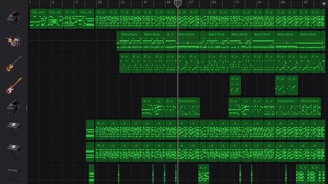 King Gnu - Vivid Red (Live 2020 AW “CEREMONY”) in GarageBand смотреть онлайн
