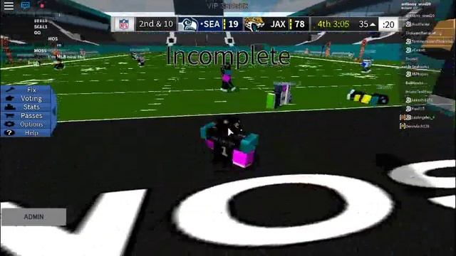 Last Quarter, Jags VS Seahawks, EFA S5 смотреть онлайн