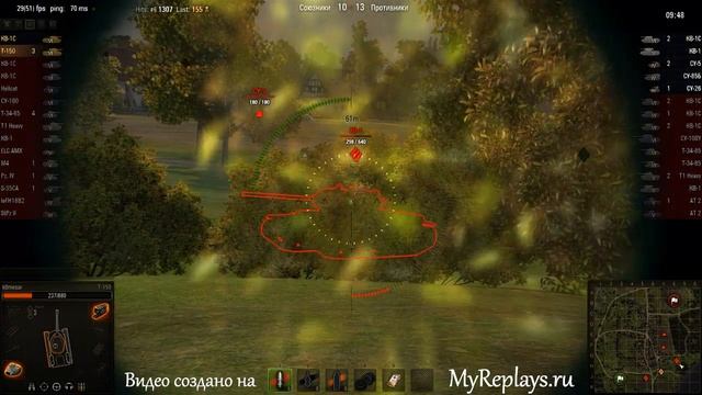WOT: Мурованка - Т-150 - 6 фрагов - смотреть онлайн