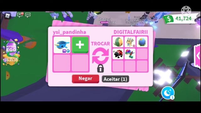 NARWHAL MEGA NEON | O QUE OFERECEM POR BALEIA MEGA NEON NO ADOPT ME смотреть онлайн