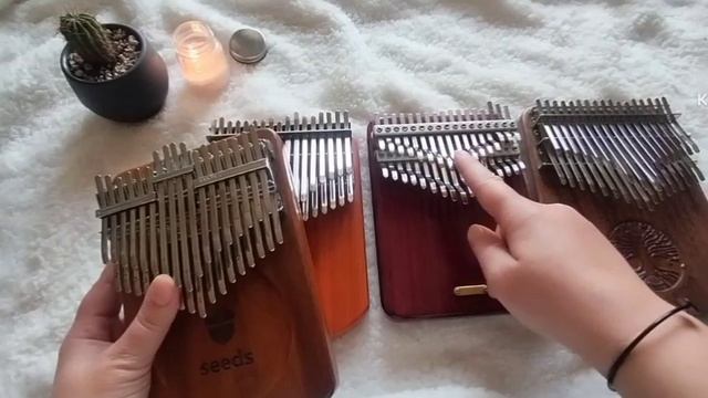 Обзор и сравнение хроматических калимб Seeds, Chill Angels, Lingting,Hluru- chromatic kalimba revie смотреть онлайн