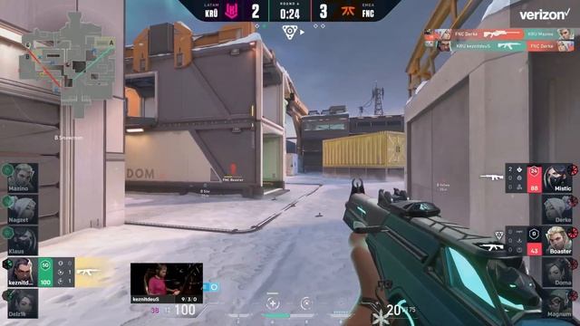 EPIC GAME ! Fnatic vs KRÜ Esports - HIGHLIGHTS | VALORANT Champions смотреть онлайн