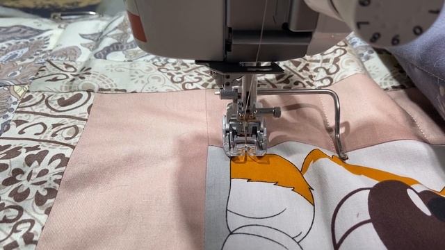 Строчка с закрепкой