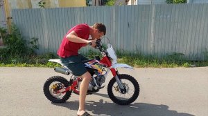 Питбайк  с алиэкспресс  125 кубов
