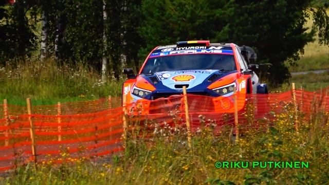 WRC Secto Rally Finland 2024 SS14 Västilä Start Line