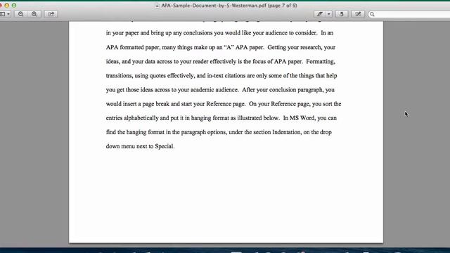 APA Style Tutorial: Conclusion & References смотреть онлайн
