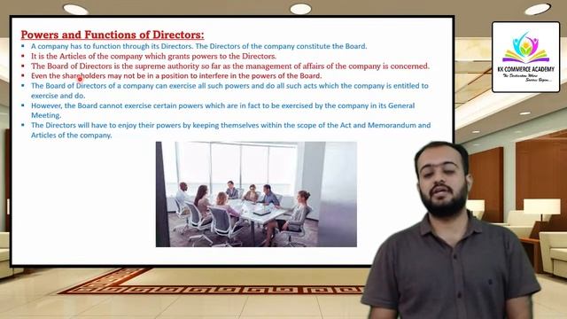 Sybcom |Semester 4| Elements Of Company Law II | Chapter 1 Management Of Company | Lecture 1 #kkca