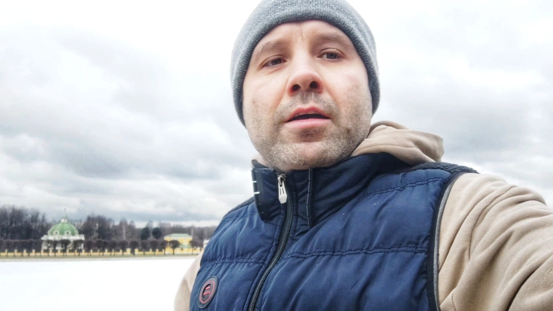 Пробежка в парке Кусково. Тренировка. Обзор Парка. смотреть онлайн