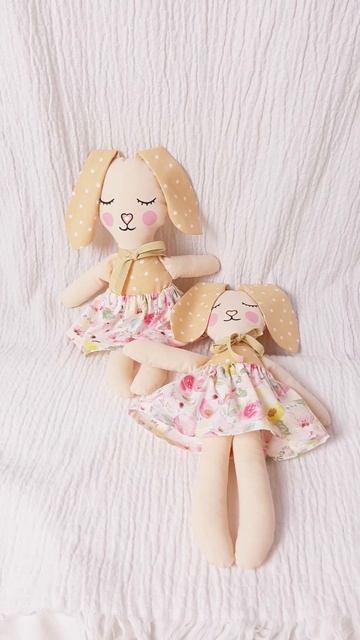 Мягкая игрушка Заяц ручной работы | игрушка сплюша обнимашка | #katyapatternslove смотреть онлайн