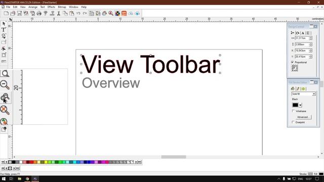 SAi FlexiSTARTER 19 the View Toolbar Features (Part 4) User Interface Video Mini-Series смотреть онлайн