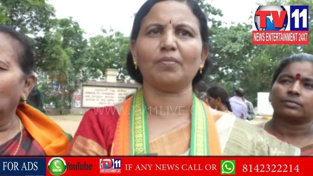 BJP YUVA MORCHA WOMEN LEADER FIRES ON MINISTER AKILA PRIYA | Tv11 News | 07-06-2018 смотреть онлайн