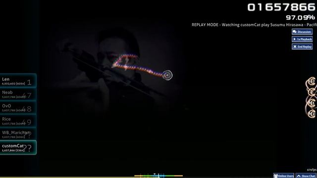 [osu!] Susumu Hirasawa - Pacific Rim Imitation Network смотреть онлайн
