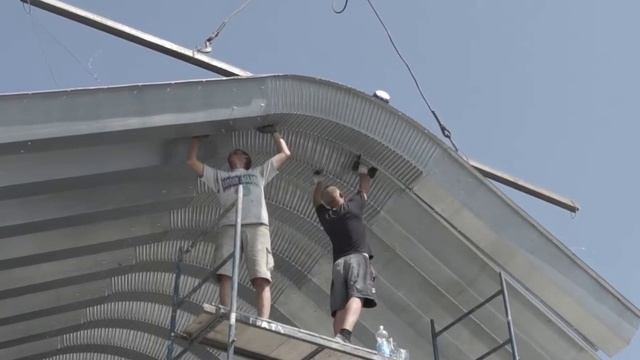 Ангар разборный