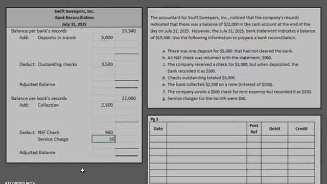 Account Intermediate Bank reconciliation and book смотреть онлайн