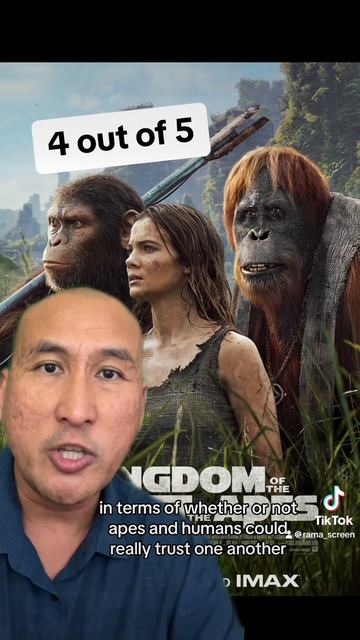KINGDOM OF THE PLANET OF THE APES Movie Review (2024) | #kingdomoftheplanetoftheapes #youtubeshorts смотреть онлайн