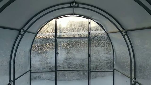 Теплица зимой смотреть онлайн